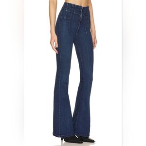 Free People x We The Free Jayde Flare Jeans in Night Sky Size 31